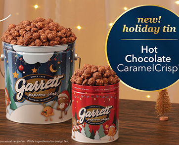 ต้อนรับเทศกาลส่งท้ายปีด้วยมนต์เสน่ห์จาก Garrett Popcorn สูตรใหม่ในกระป๋องสุดเอ็กซ์คลูซีฟ พร้อมดีลสุดคุ้มที่ไม่ควรพลาด