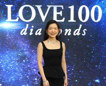 JUBILEE DIAMOND จับมือกับแบรนด์เพชรระดับโลก LOVE 100 DIAMONDS เปิดตัวครั้งแรกในไทย