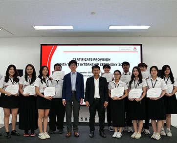 มิตซูบิชิ มอเตอร์ส ประเทศไทย เดินหน้าส่งเสริมการศึกษา มอบประกาศนียบัตรให้แก่ผู้ชนะโครงการฝึกงานยอดเยี่ยมและสำเร็จหลักสูตร จากโครงการ ‘MMTh Talent Internship Program’ ครั้งที่ 6 