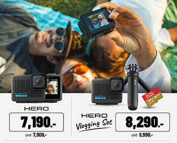 GoPro HERO: ของขวัญแทนใจสำหรับเก็บทุกโมเมนต์ที่ดีต่อใจในชีวิต ยกระดับการให้ของขวัญในช่วงเทศกาลนี้ด้วย GoPro HERO