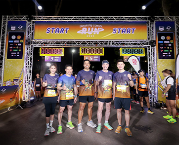 “เชฟรอน” สนับสนุนงานวิ่ง Saturday School Run 2024 ระดมทุนการศึกษาสู่ฝันเยาวชนไทย ฉลอง 10 ปี มูลนิธิโรงเรียนวันเสาร์