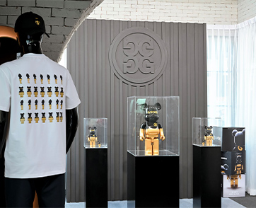 BE@RBRICK ไอคอนแห่งวัฒนธรรมป๊อป สู่โลกแห่งแฟชั่นกอล์ฟลักชัวรี
