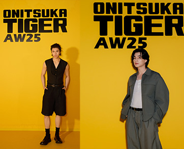 Onitsuka Tiger เปิดตัวคอลเล็กชั่น Autumn/Winter 2025 ที่มิลานแฟชั่นวีค โดยมี กลัฟ-คณาวุฒิ ร่วมชมโชว์ในฐานะ Brand Ambassador