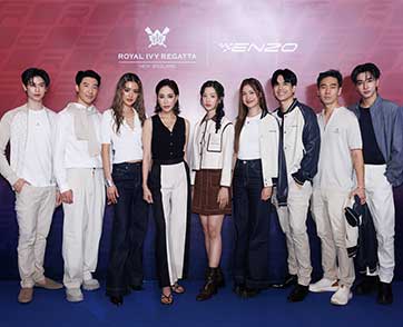 เปิดตัวคอลเลกชั่นพิเศษ  ROYAL IVY REGATTA x ENZO T. ดึงนักแข่งรถฟอร์มูล่า เอ็นโซ่ ธารวณิชกุล