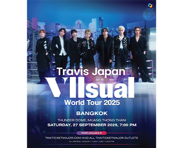 Travis Japan ประกาศเวิลด์ทัวร์ 2025 “VIIsual” พร้อมเดินทางสู่กรุงเทพฯ!