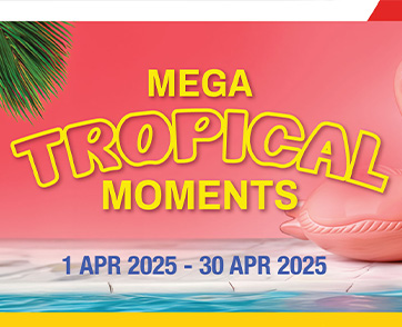เมกาบางนา ส่งแคมเปญสดชื่นรับซัมเมอร์ “MEGA TROPICAL MOMENTS”