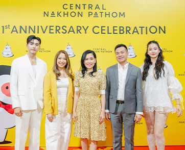 “โบว์ เมลดา-ภณ ณวัสน์” นำทีมส่งต่อความสุขฉลอง 1 ปี “เซ็นทรัล นครปฐม” ปฐมบทของความสุข! จัดเต็มความสนุกเทศกาลงานเฉลิมฉลอง ช้อปคุ้มตลอดเดือนเมษายน 2568