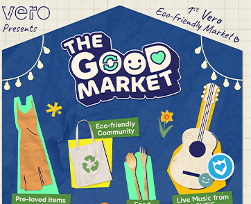  ช็อป แชร์ ชิล ที่ The Good Market ตลาดนัดชุมชนจากวีโร่ พร้อมพาทุกคนสร้างสังคมแห่งการแบ่งปันผ่านการแลกเปลี่ยนสินค้ามือสอง