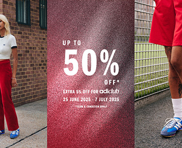 อาดิดาส ลดกระหน่ำส่งท้ายซีซั่น จัดโปรแรง END OF SEASON SALE ลดสูงสุด 50% ตั้งแต่วันที่ 25 มิถุนายน – 7 กรกฎาคม 2568
