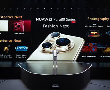 หัวเว่ย เปิดตัว HUAWEI Pura 80 Series สมาร์ทโฟนเรือธงแห่งปี ยกระดับมาตรฐานใหม่ของเทคโนโลยีการซูมด้วยกล้องเทเลโฟโต้แบบคู่ครั้งแรกของโลก 