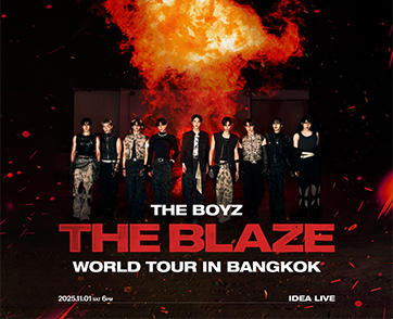 THE BOYZ ปลุกความคิดถึง THE B ให้ลุกโชน! สาดความฮอตเวิลด์ทัวร์ทั่วโลก ปักหมุดไทย 1 พ.ย. นี้! ใน “THE BOYZ <THE BLAZE> WORLD TOUR in BANGKOK”
