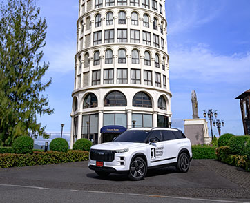 JAECOO 7 SHS รถยนต์ SUV Plug-in Hybrid ลุยเขาใหญ่