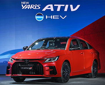 โตโยต้า แนะนำ NEW YARIS ATIV HEV พร้อมเปิดรับจองสิทธิ์ BEV รุ่น NEW bZ4X ในประเทศไทย