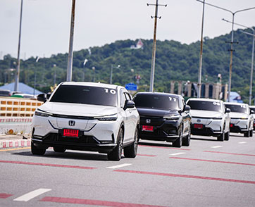 ฮอนด้าชวนลูกค้า e:N1 ร่วมทริปสุดเอ็กซ์คลูซีฟ “Honda e:N1 Exclusive Trip” ตอบแทนความเชื่อมั่น “Trust the New Experience”  เพลิดเพลินบนเส้นทางจังหวัดชลบุรี