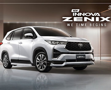 โตโยต้าแนะนำ NEW INNOVA ZENIX “WE TIME BEGINS” ร่วมแบ่งปันพื้นที่แห่งช่วงเวลาที่มีคุณค่า 