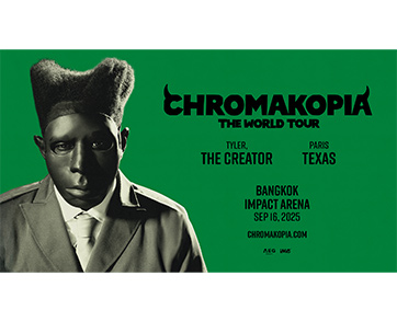 สัปดาห์หน้า! “Tyler, The Creator” เตรียมระเบิดความมันส์สะเทือนกรุงเทพฯ ใน CHROMAKOPIA: THE WORLD TOUR