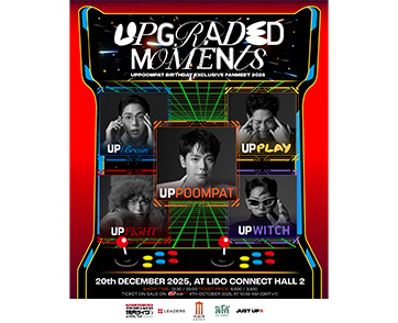 “อัพ-ภูมิพัฒน์” ชวนแฟนๆ ไปอัพเกรดโมเมนต์ความฟินใน “Uppoompat Birthday Exclusive Fanmeet 2025 : Upgraded Moment” ล็อกวันกดบัตร 4 ต.ค.นี้