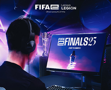 รายการอีสปอร์ตระดับนานาชาติ FIFAe จับมือกับ เลอโนโว ในการใช้ผลิตภัณฑ์เกมมิ่ง Lenovo Legion สำหรับการแข่งขันเพื่อหาแชมป์รอบชิงชนะเลิศ