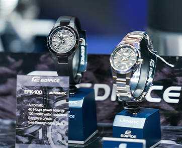 คาสิโอ จัดงานฉลองเปิดตัวนาฬิกา Mechanical เรือนแรก ภายใต้แบรนด์ EDIFICE ในซีรีส์ EFK-100