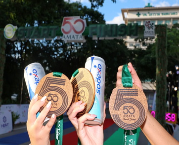 โซเด็กซ์โซ่ รวมพลังสร้างสุขภาพดี สนับสนุน “AMATA CITY RUN 2025” ครั้งที่ 15