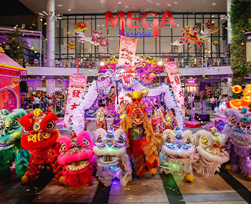 เมกาบางนาสร้างปรากฏการณ์ฉลองตรุษจีนปีม้า กับโชว์มังกรสิงโตและม้ามงคลสุดอลังการ ในงาน MEGA CHINESE NEW YEAR 2026 โชคดีม้าแล้ว”