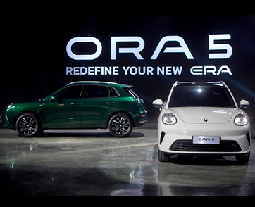GWM ORA 5 เปิดตัวครั้งแรกสู่ตลาดโลก กับ 2 ขุมพลังแห่งอนาคต ทั้ง HEV และ EV สะกดทุกสายตาด้วยดีไซน์ล้ำสมัย พร้อมสเป็กจัดเต็ม เขย่าตลาด SUV-B 