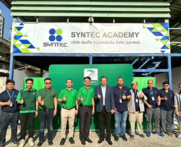 “จระเข้ คอร์ปอเรชั่น” ตัวจริงนวัตกรรมก่อสร้าง ผนึก “ซินเท็ค” จัดโครงการอบรม ช่างปูกระเบื้อง สานต่อภารกิจอัปสกิลช่างไทย มุ่งยกระดับวงการก่อสร้างไทยมาตร
