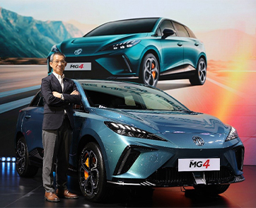 เอ็มจี เผยยอดจองครึ่งงานมอเตอร์โชว์ กว่า 5,000 คัน  พร้อมทยอยส่งมอบรถให้กับลูกค้าในเดือนเมษายน