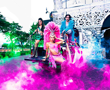 JRBUBBLEGUM ดึง อ๊อฟ สุรพล และ บิว จิตรฉรีญา ปล่อยซิงเกิล “กลับบ้าน” ถ่ายทอดมุมมองของเทศกาลสงกรานต์อีกด้านที่เงียบลง ผ่านเสียงหมอลำซิ่งที่ปลอบโยนหัวใจ