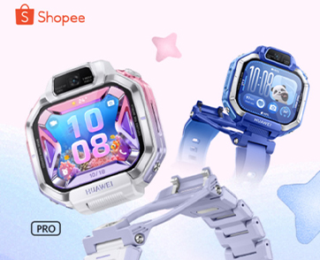 ดีลพิเศษบน Shopee! กับ HUAWEI WATCH KIDS X1 Series สมาร์ทวอทช์คู่ใจเด็กรุ่นใหม่  ที่พ่อแม่ยุคดิจิทัลกำลังมองหา พร้อมรับฟรีของสมนาคุณสุดคุ้ม
