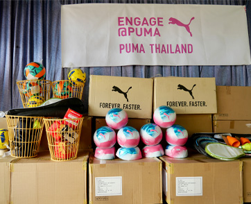 PUMA ประเทศไทย มอบสิ่งของสนับสนุน ปรับปรุงภูมิทัศน์ และจัดกิจกรรมฟุตบอลคลับ ณ โรงเรียนวัดเดชานุสรณ์