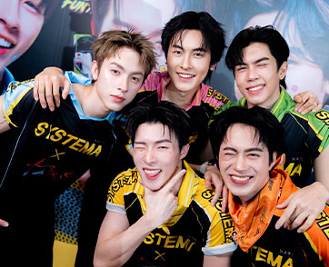SYSTEMA X PROXIE เสิร์ฟความฟินสนั่นฮอลล์ ชวนแฟนคลับ “พร้อม มันส์ Funtival” จัดเต็มโมเมนต์ใกล้ชิดแบบเอ็กซ์คลูซีฟ