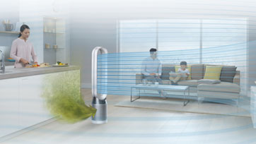 เทคนิคการเลือกเครื่องกรองอากาศที่มีคุณภาพจาก Dyson