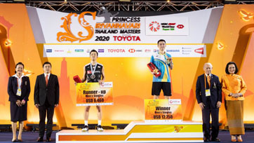 Princess Sirivannavari Thailand Masters 2020 Presented by Toyota