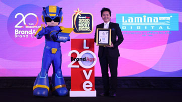 Lamina Films คว้ารางวัล Thailand Most Admired Brand 2020