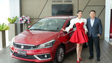SUZUKI ส่งมอบรถ NEW SUZUKI CIAZ ให้กับ เบลล่า ราณี