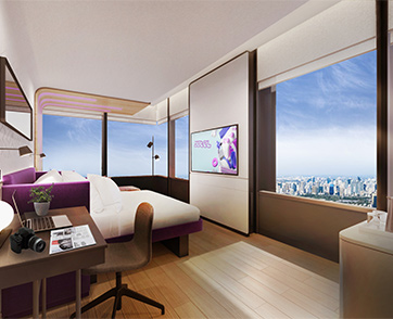 เตรียมเปิดโรงแรมแห่งอนาคต YOTEL แห่งแรกของไทยที่ Cloud 11