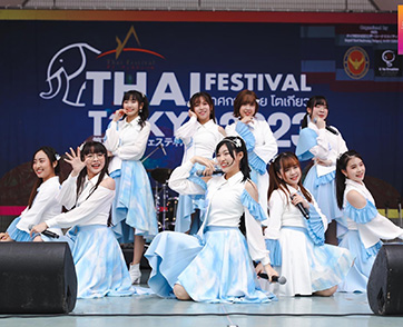LAST IDOL THAILAND โชว์ Main Stage งานใหญ่ระดับอินเตอร์ THAI FESTIVAL TOKYO 2023