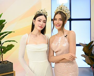 “อุ้ม-มีนา” คู่จิ้นมิสแกรนด์ไทยแลนด์ ฟินจิกหมอนจับมือฝ่ากระแสดราม่า!!!