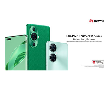 เปิดตัว HUAWEI nova 11 Series สมาร์ทโฟนกล้องหน้าคู่แบบอัลตร้าพอร์ตเทรต 60MP HUAWEI SuperCharge ในราคาเริ่มต้นเพียง 9,990 บาท