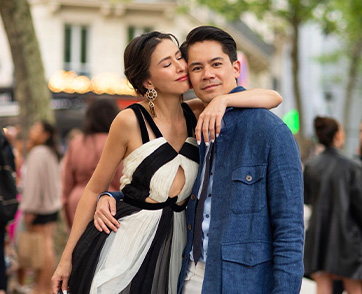 รันเวย์หวานจัง “ศรีริต้า” ควงสามี “กรณ์ ณรงค์เดช” ร่วมชม Paris Haute Couture Fashion Week Fall/Winter 2023 กับโชว์ The ZUHAIR MURAD Couture Fall-Winter 2023/24