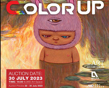 COLOR UP: เปิดโลกสีสันผ่านการประมูลผลงานศิลปะ
