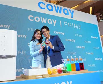 COWAY Just Drink Day” เปิดตัวนวัตกรรมเครื่องกรองน้ำใหม่ล่าสุดจากเกาหลี “COWAY PRIME”