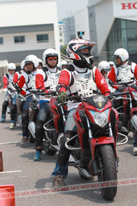 ขับขี่ปลอดภัยมอเตอร์ไซค์ฮอนด้า