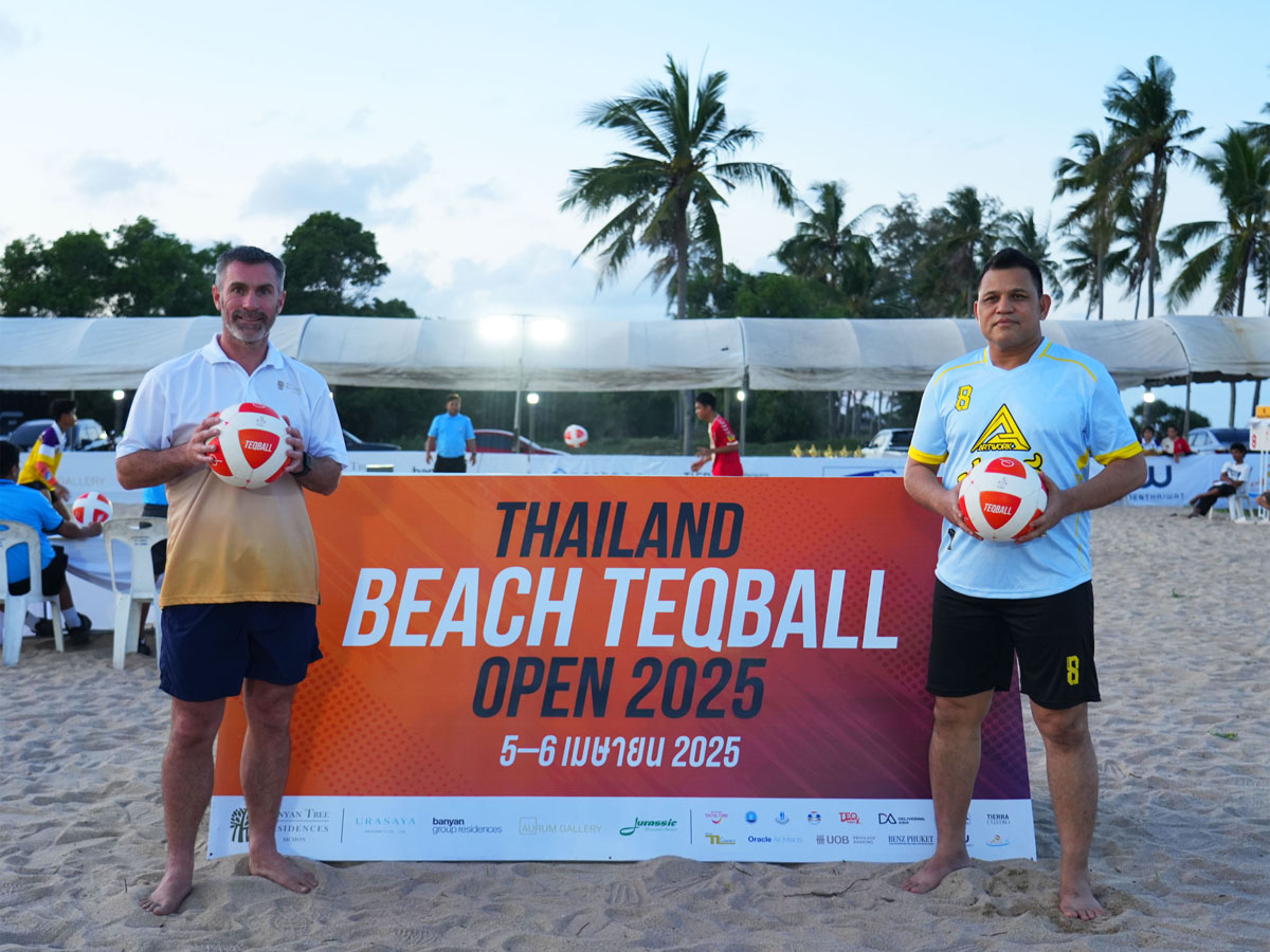 การแข่งขัน Thailand Beach Teqball Open 2025