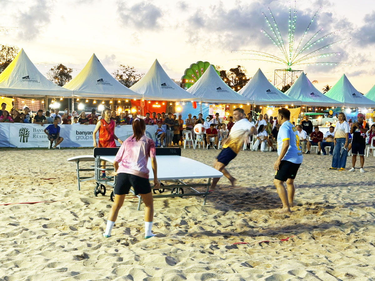 การแข่งขัน Thailand Beach Teqball Open 2025