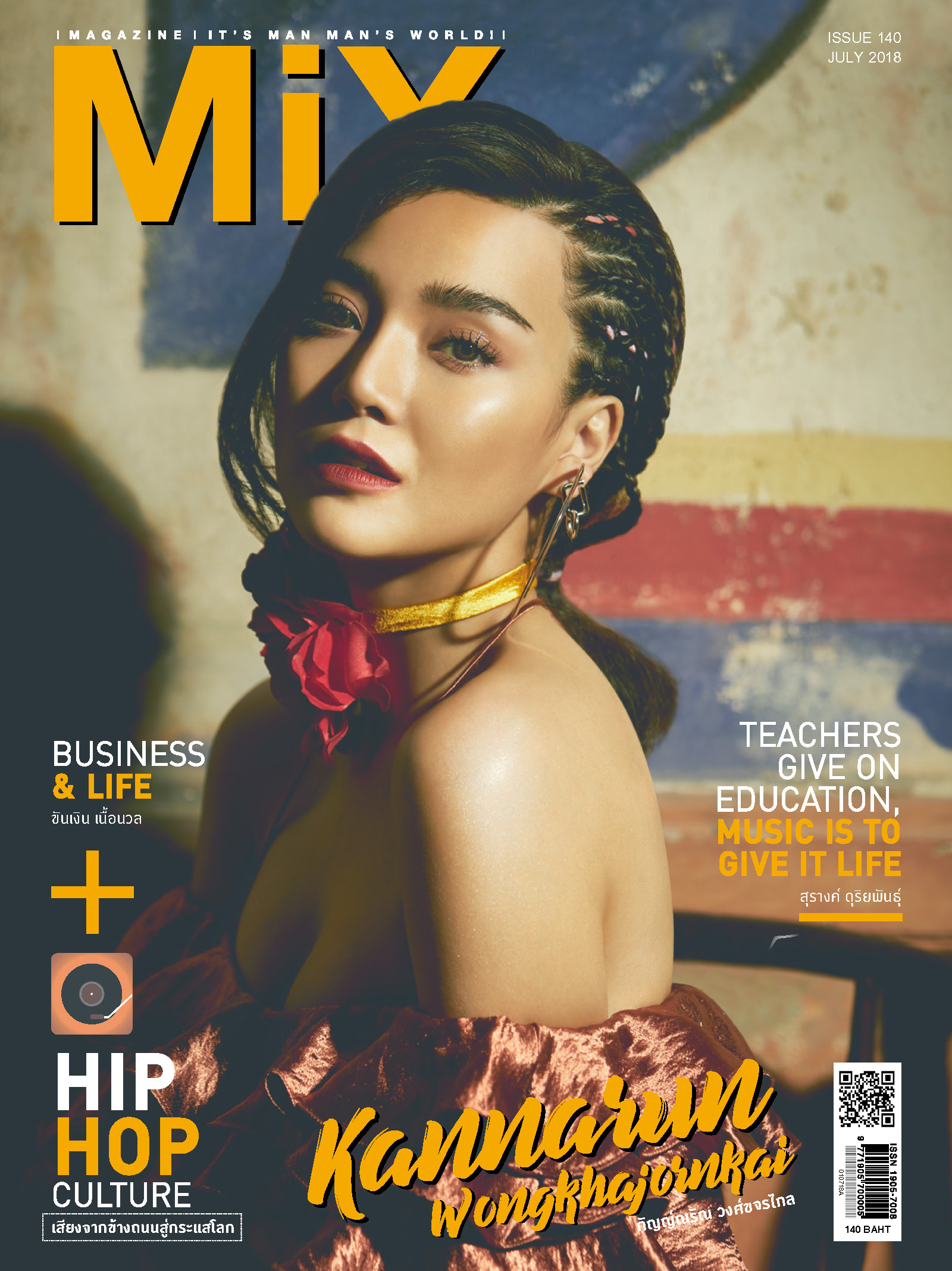 ปราง กัญญ์ณรัณ วงศ์ขจรไกล Issue 140 ธีม HIP HOP CULTURE เสียงจากข้างถนนสู่กระแสโลก
