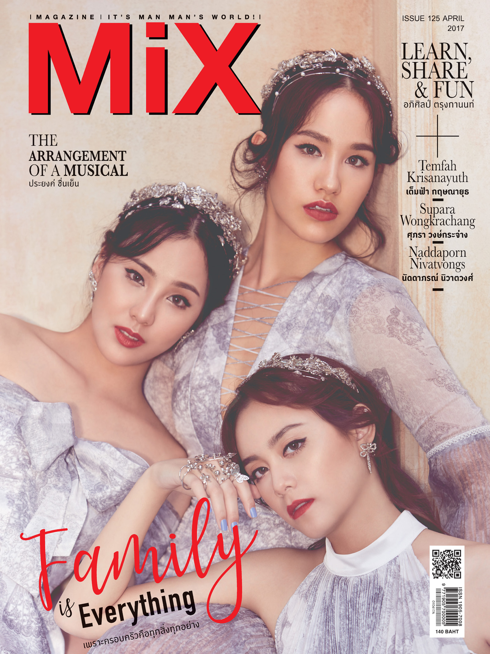 ปันปัน เต็มฟ้า ลูกหนุน ศุภรา หยดน้ำ นัดดาภรณ์ Issue 125 ธีม Family is Everything เพราะครอบครัวคือทุกสิ่งอย่าง