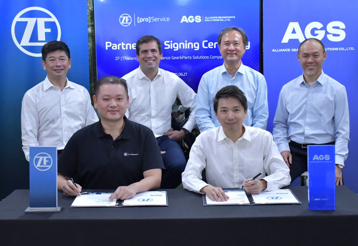 AGS จับมือ ZF เปิดศูนย์บริการ ZF (Pro) Service  รองรับรถเพื่อการพาณิชย์ในไทยอย่างเป็นทางการ