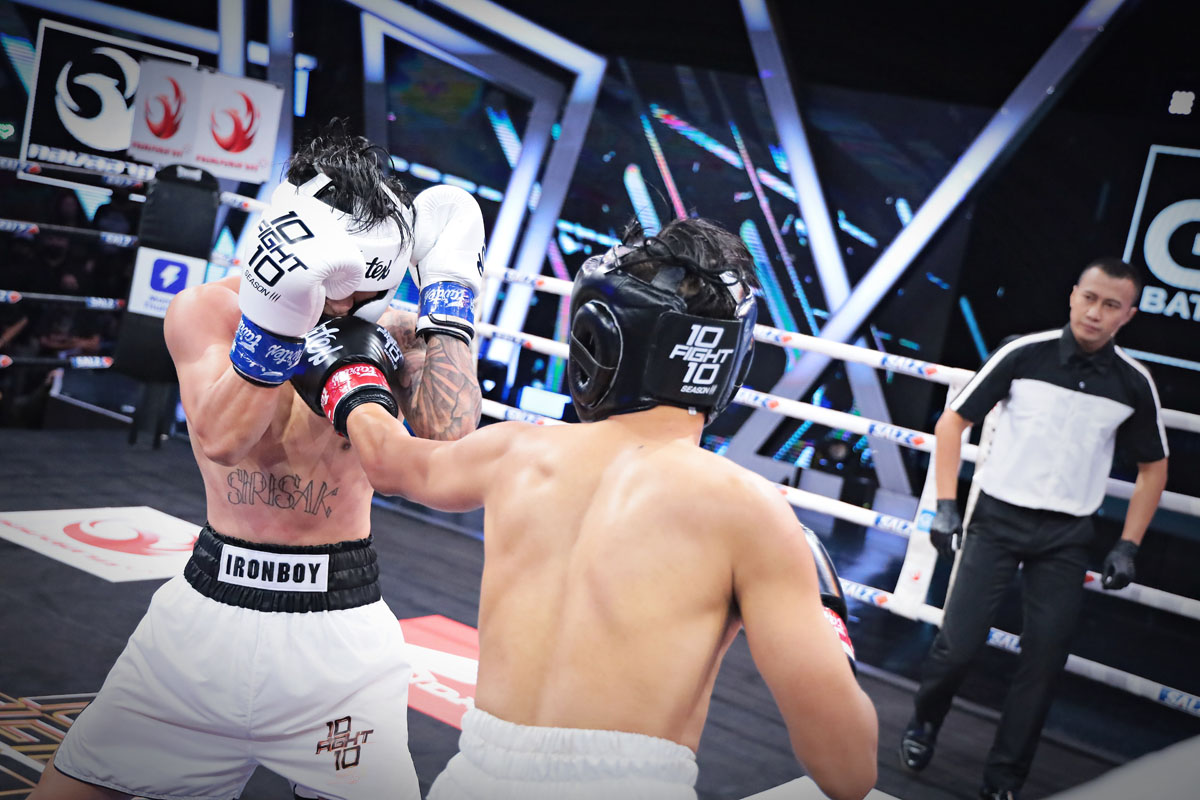สุดเดือด ลำเพลิน วงศกร ปล่อยหมัดเด็ด ชนะคะแนน เอนัน IRONBOY เป็นเอกฉันท์